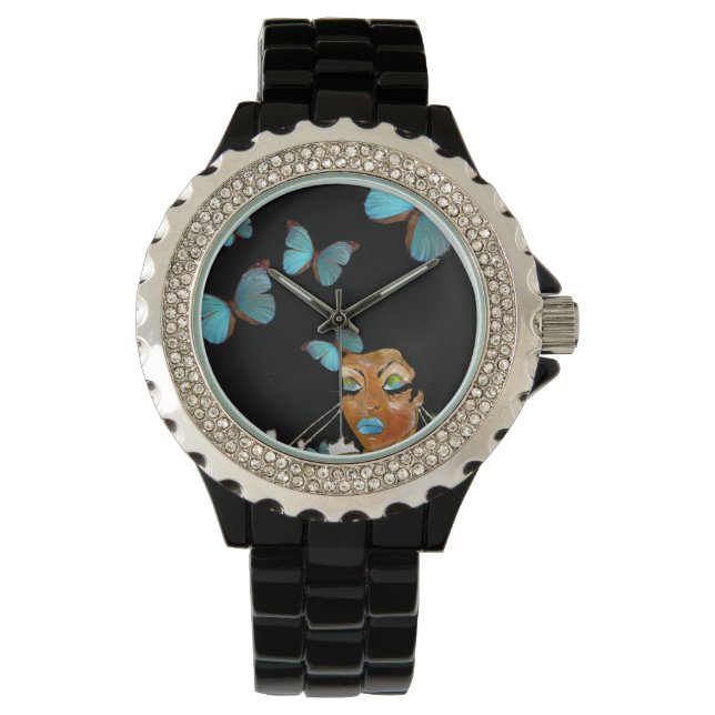 Relógio De Pulso Algo de Blue Watch (Frente)