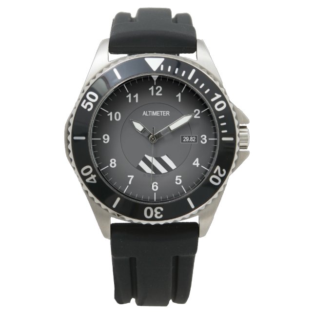 Relógio De Pulso Altimeter Style Watch (Frente)