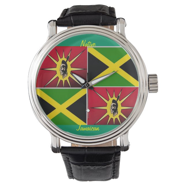 Relógio De Pulso american-jamaicano (Frente)