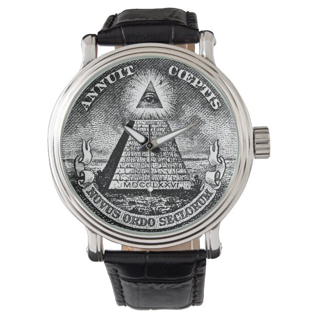 Relógio De Pulso Annuit Coeptis (Frente)