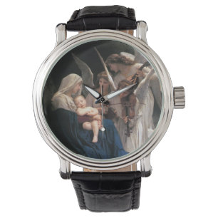 Relógio De Pulso Arte do Victorian do vintage, canção dos anjos,