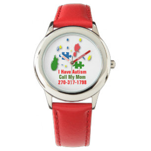 Relógio De Pulso Autism Alert Children's Watch