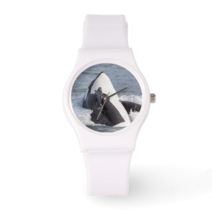 Relógio De Pulso Baleia Orca saltando