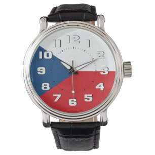 Relógio De Pulso Bandeira da República Checa
