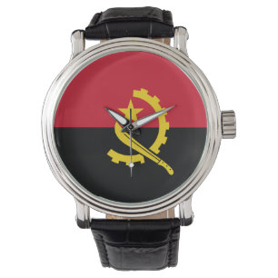 Relógio De Pulso Bandeira de Angola