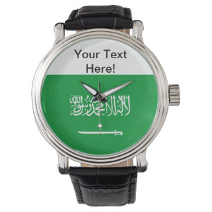 Relógio De Pulso Bandeira de Arábia Saudita