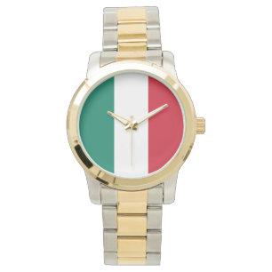 Relógio De Pulso Bandeira de Italia Italia IL italiano Tricolore