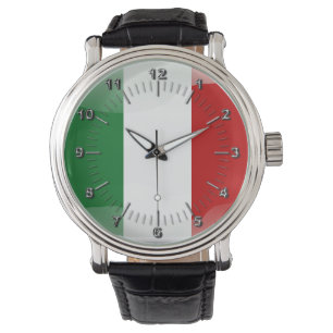 Relógio De Pulso Bandeira lustrosa italiana