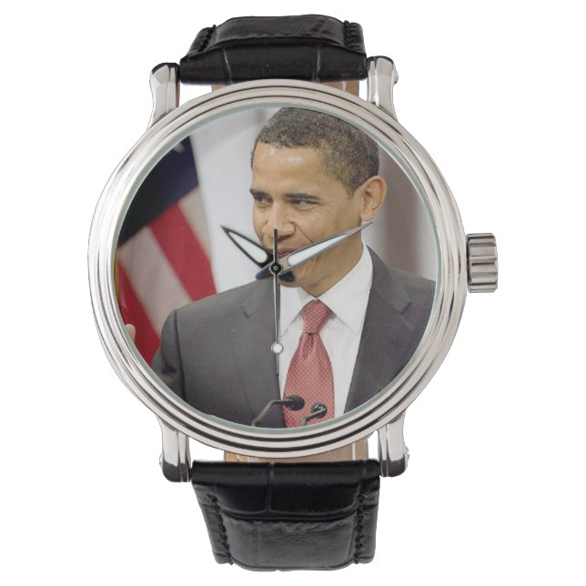 Relógio De Pulso Barack Obama (Frente)