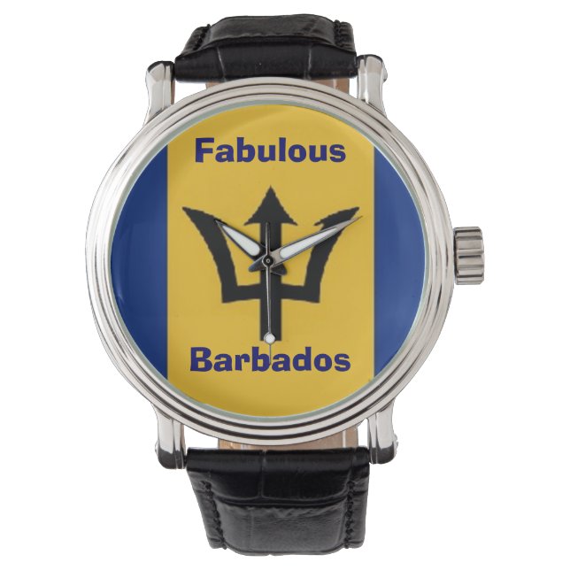 Relógio De Pulso Barbados (Frente)