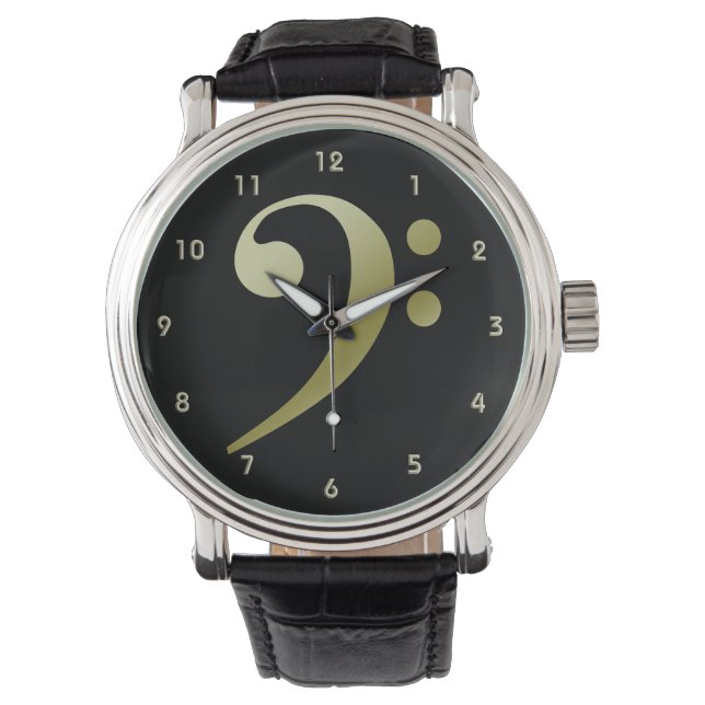 Relógio De Pulso Bass Clef Watch 2 de Leslie Harlow (Frente)