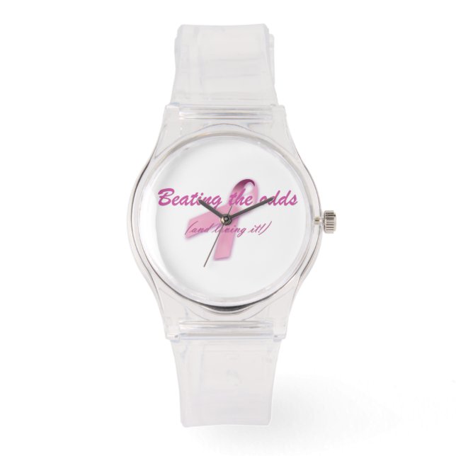 Relógio De Pulso Bater nas probabilidades (e amar!) (Frente)