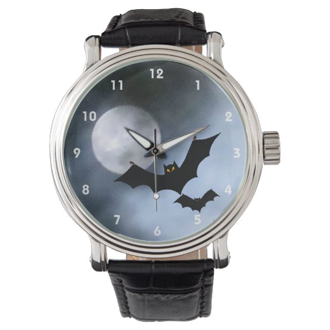 Relógio De Pulso Bats Design Watch (Frente)