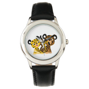 Relógio De Pulso Bela Cartoon Flirtativista Jaguars Watch