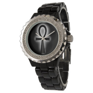 Relógio De Pulso Black Ankh Watch by DAP Roupa
