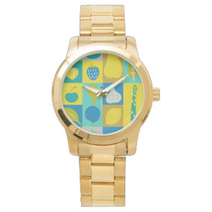 Relógio De Pulso Blocos de vegetais I