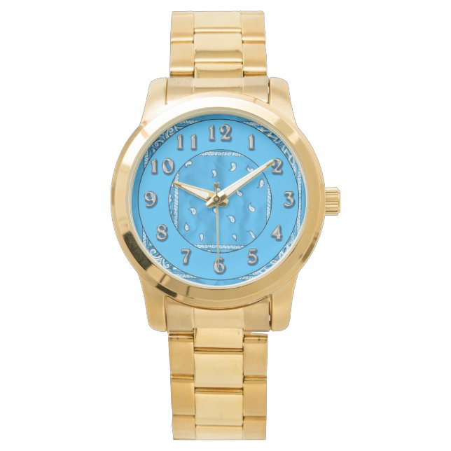 Relógio De Pulso Blue Hanky Watch (Frente)