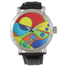 Bold, Abstrato Wristwatch