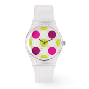 Relógio De Pulso Bolinhas Watch