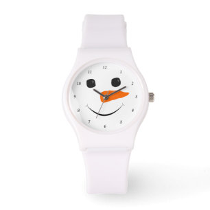 Relógio De Pulso Boneco de neve feliz