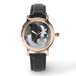 Relógio De Pulso Border Collie Art