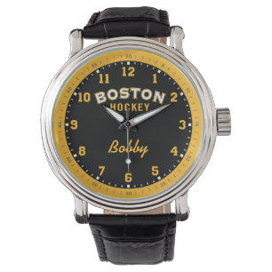 Relógio De Pulso Boston Hockey 12 Hour Watch