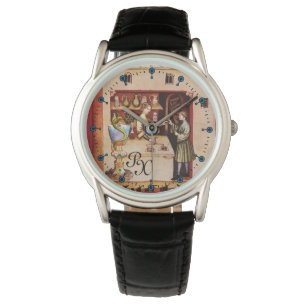 Relógio De Pulso BOWL DE HYGEIA MONOGRAM Medicine, Farmácia