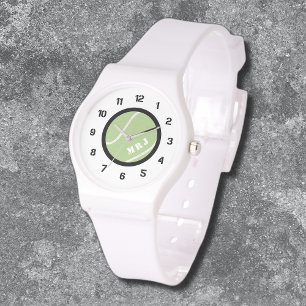 Relógio De Pulso Bracelete de Silício com Tênis de Monograma femi