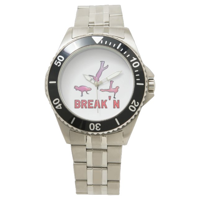 Relógio De Pulso Break dançando! (Frente)