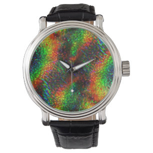 Relógio De Pulso Brilho brilhante holográfico de brilho das luzes