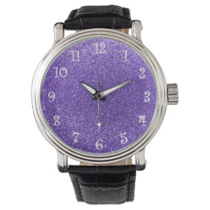 Relógio De Pulso Brilho roxo