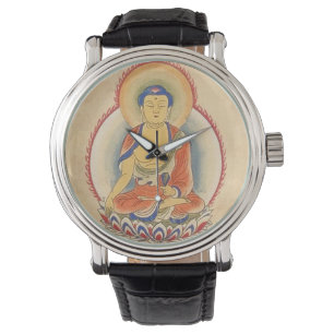Relógio De Pulso Buddha na meditação