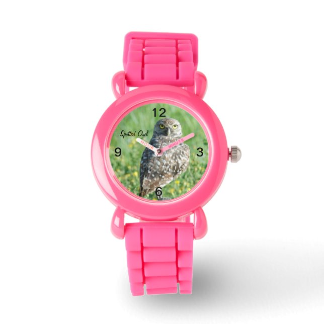 Relógio De Pulso Burrowing Owl Watch (Frente)