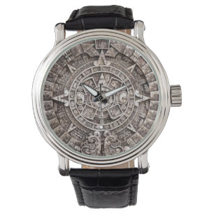 Relógio De Pulso Calendário maia Wristwatc