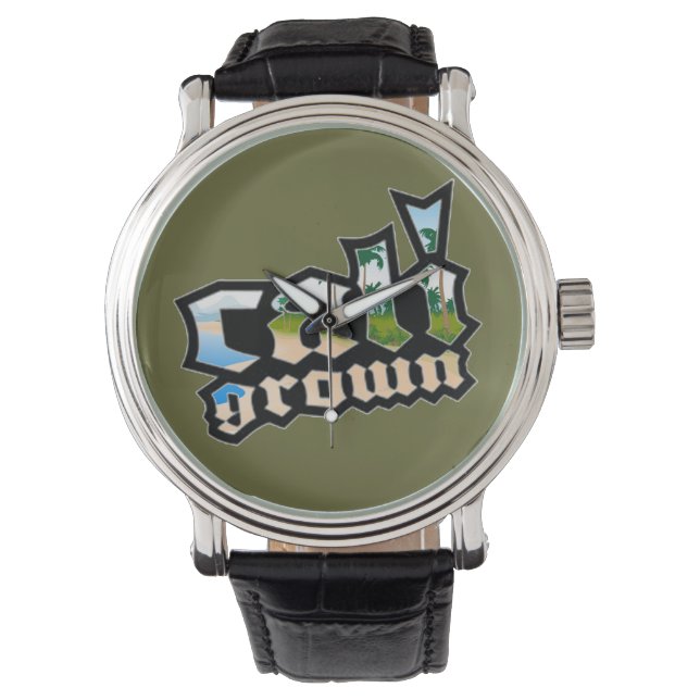 Relógio De Pulso Cali Grown Watch (Frente)