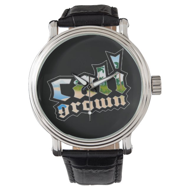 Relógio De Pulso Cali Grown Watch (Frente)