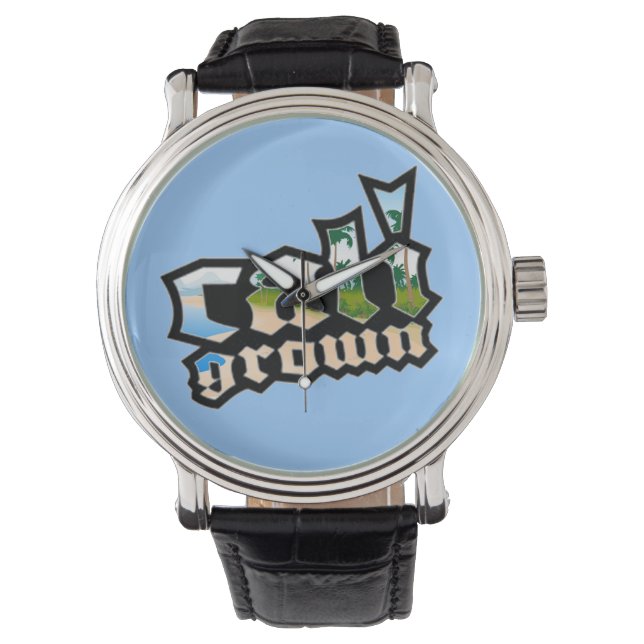 Relógio De Pulso Cali Grown Watch (Frente)