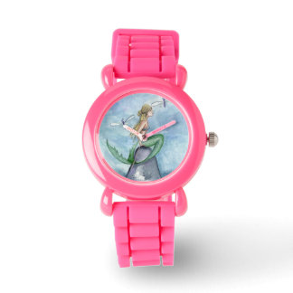 Relógio De Pulso Camille Grimshaw Dragonfly Mermaid Watch
