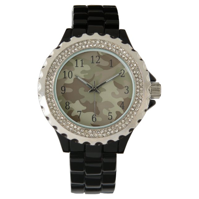 Relógio De Pulso Camouflage Watch (Frente)
