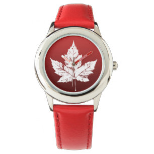 Relógio De Pulso Canadá: Assista Kid's Canada Souvenir Wrist Watch
