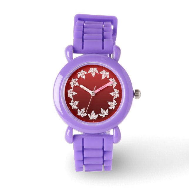 Relógio De Pulso Canadá Assista Legal no Canadá, Souvenir Wrist Wat (Frente)