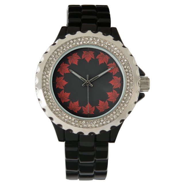 Relógio De Pulso Canada Watch Canada Maple Leaf Souvenir (Frente)
