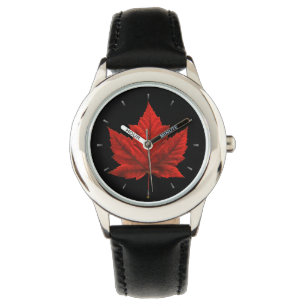 Relógio De Pulso Canada Watch Canada Maple Leaf Souvenir