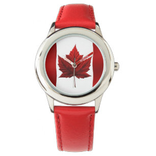 Relógio De Pulso Canada Watch Canadian Flag Souvenir