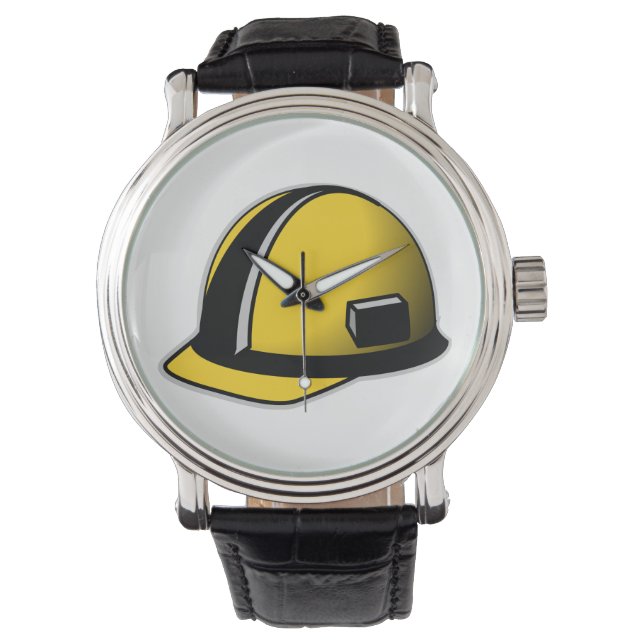 Relógio De Pulso Capacete de Proteção (Frente)