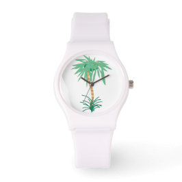 Relógio De Pulso Cartoon Palm Tree Sporty Watch