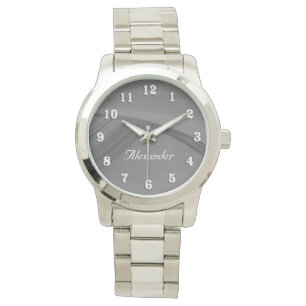 Relógio De Pulso Carvão Sutil