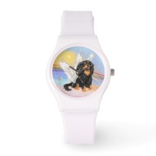 Relógio De Pulso Cavalier Angel (preto/bronzeado)-(R)