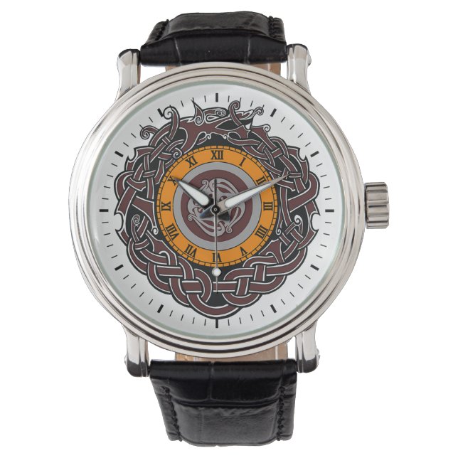 Relógio De Pulso Celtic Knot (Frente)
