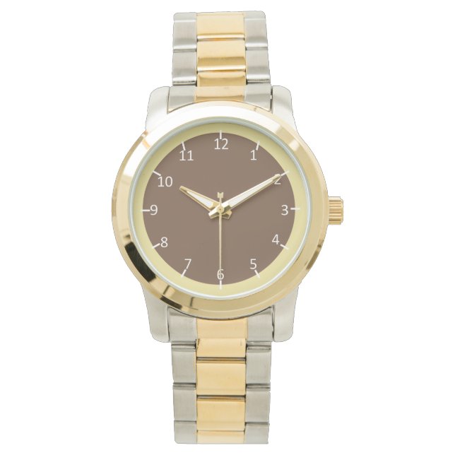 Relógio De Pulso Chá e café (Frente)